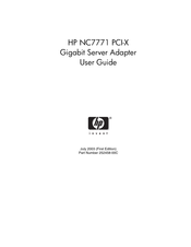 HP NC7771 User Manual
