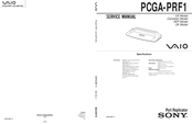 Sony VAIO PCGA-PRF1 Service Manual