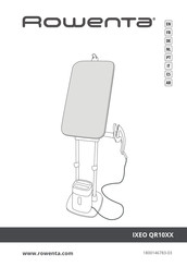 Rowenta IXEO QR10XX Manual