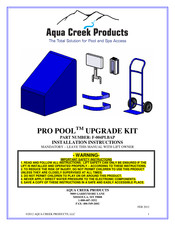Aqua Creek Products PRO POOL F-004PLBAP Installation Instructions Manual