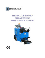 Innovatech TERMINATOR 2100PRO Operation And Maintenance Manual