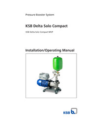 KSB Delta Solo Compact MVP Series Installation & Operating Manual