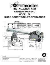 PowerMaster SL Series Installation And Owner's Manual