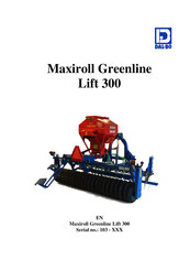 DAL-BO Maxiroll Greenline Lift 300 Manual