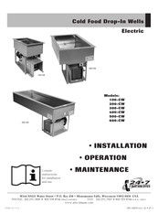 Alto-Shaam 500-CW Installation Operation & Maintenance