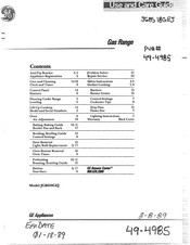 GE JGBS18GEJ Use And Care Manual
