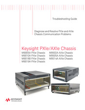 Keysight Technologies AXIe Series Troubleshooting Manual