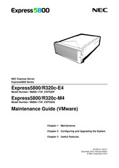 NEC Express5800/R320c-E4 Maintenance Manual
