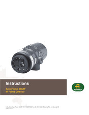 Autronica AutroFlame X98AF Instructions Manual