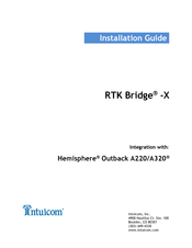 Intuicom RTK Bridge -X Installation Manual