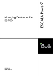 Bull Escala Power7 E5-700 Management Manual