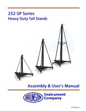 Brunson 232-SP Series Assembly & User Manual