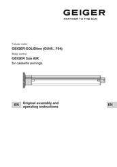 GEIGER SOLIDline Original Assembly And Operating Instructions