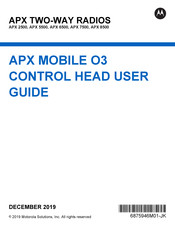 Motorola ASTRO APX 6500 Manuals | ManualsLib