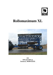DAL-BO Rollomaximum XL Manual