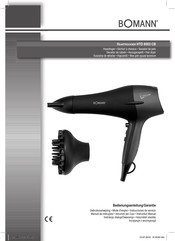 BOMANN HTD 8003 CB Instruction Manual