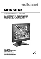 Velleman MONSCA3 User Manual