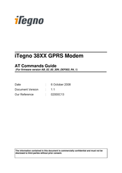 iTegno 38 Series At Command Manual