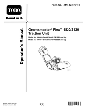 Toro Greenmaster Flex 1820 Operator's Manual
