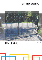 entrematic Ditec LUXO5B Technical Manual