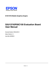 Epson S1D13743 User Manual