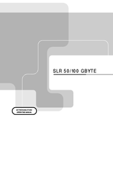 Fujitsu SLR 50 GBYTE Operating Manual