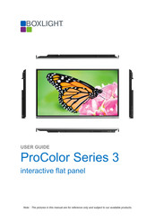 BOXLIGHT ProColor 3 Series User Manual