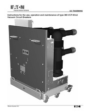 Eaton 380 VCP-Wind Instructions For The Use, Operation And Maintenance