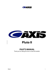 Axis Pluto II M Pilot's Manual