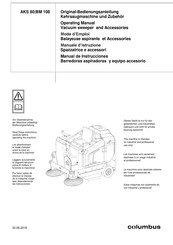 Columbus AKS 80 Operating Manual