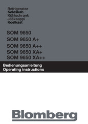 Blomberg SOM 9650 XA++ Operating Instructions Manual