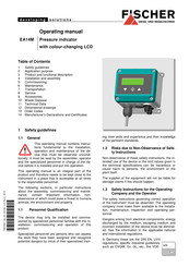 Fischer EA14M Operating Manual