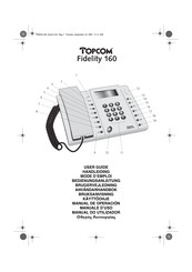 Topcom Fidelity 160 User Manual