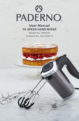 Paderno HMX015 User Manual