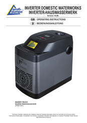 profi-pumpe INVERT-YECH1 Operating Instructions Manual