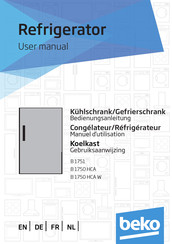 Beko B 1750 HCA User Manual