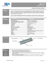 Halma BEA 10DK-12 User Manual