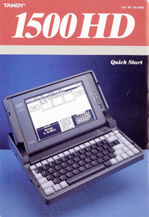 Tandy 1500HD Quick Start