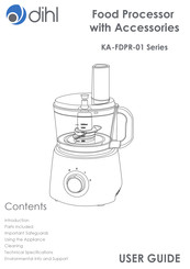 DIHL KA-FDPR-01-BLK User Manual