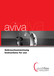 audifon aviva IS+ Instructions For Use Manual