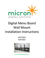 Micron M3T5055 Installation Instructions Manual