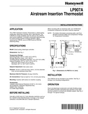 Honeywell LP907A Installation Instructions Manual