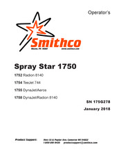 Smithco Spray Star 1755 DynaJet Operator's Manual