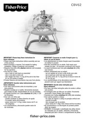 Fisher-Price CBV62 Manual