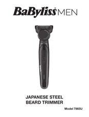 BaByliss for MEN 7865U Manual