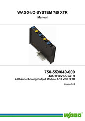 WAGO 750-559/040-000 Manual