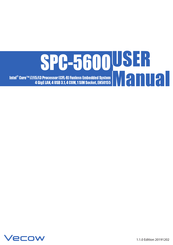 Vecow SPC-5600 User Manual