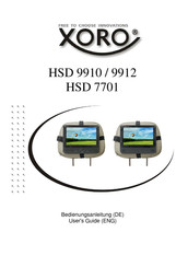 Xoro HSD 7701 User Manual