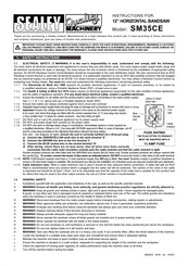 Sealey SM35CE Instructions