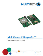 Multitech MultiConnect Dragonfly MTQ-LVW3 Series Device Manual